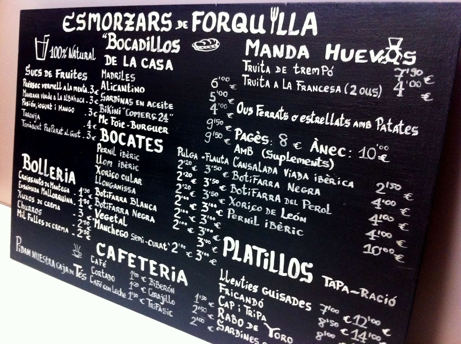 Tapas 24, Barcelona Stitch and Bear