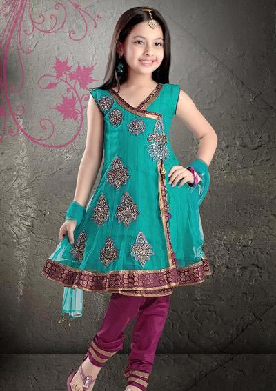 frock and churidar pajama designs