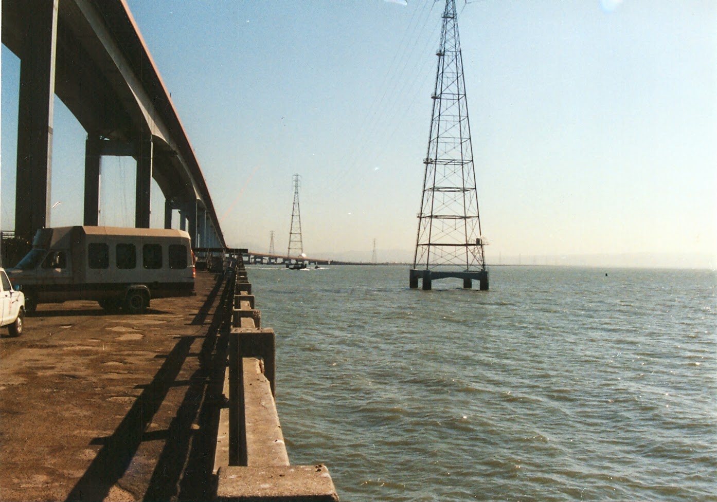 Bridge of the Week Alameda County, California Bridges San MateoHayward Bridge across San