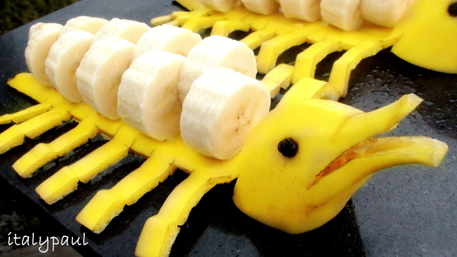 ItalyPaul Art In Fruit & Vegetable Carving Lessons Art In Banana