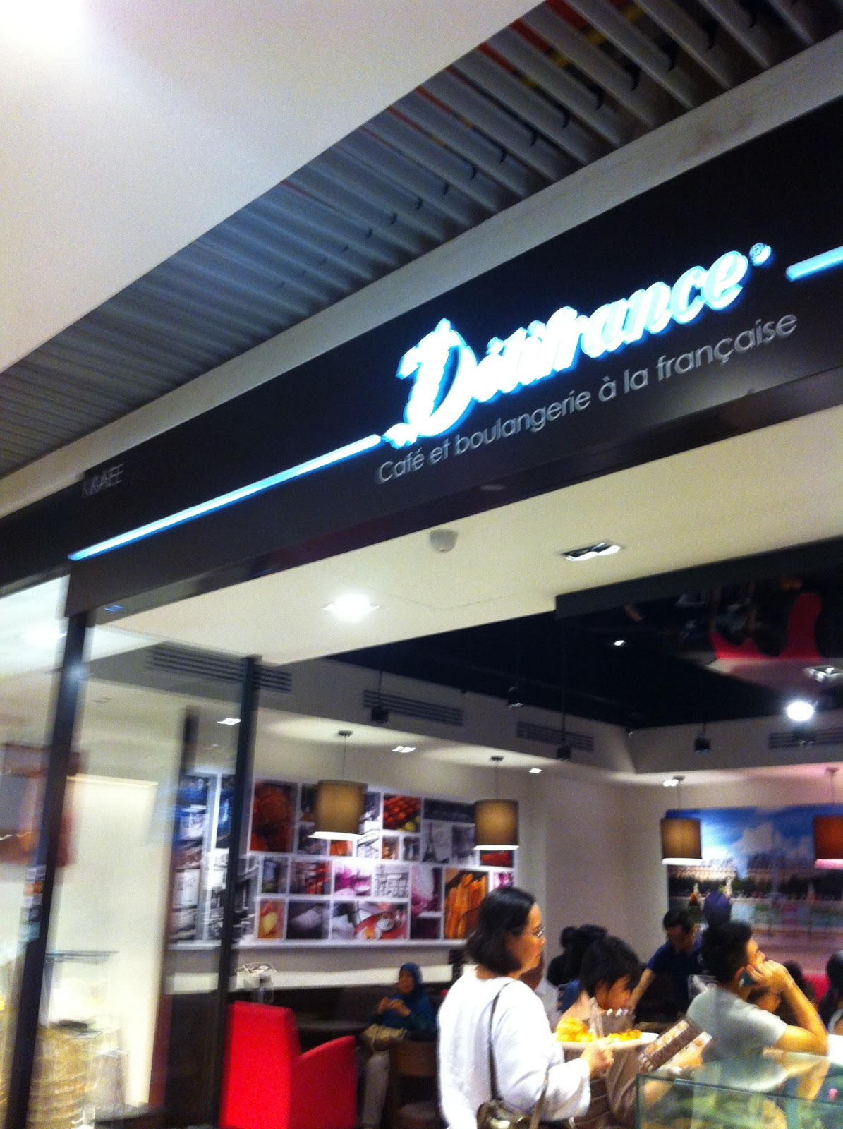 Our Journey Penang Queensbay Mall DeliFrance Restaurants