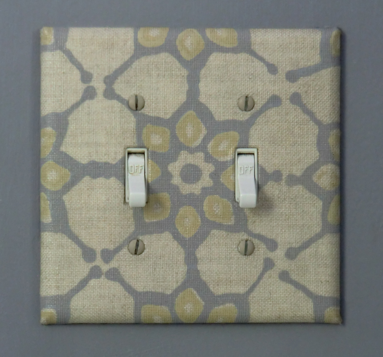 ccpatchwork Fabric Covered Switch Plates