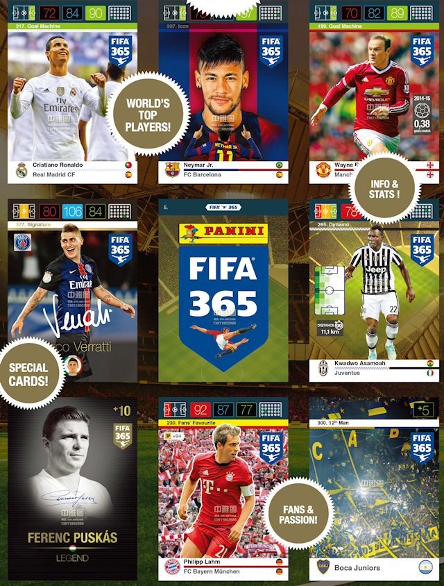 Football Cartophilic Info Exchange Panini Adrenalyn Xl Fifa 365 07 Checklist