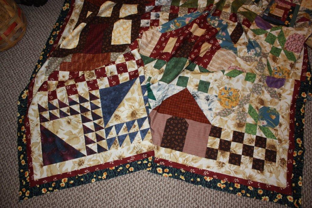Sarah Lynn's Quilting Thimbleberries Village Quilt Top Interior Borders