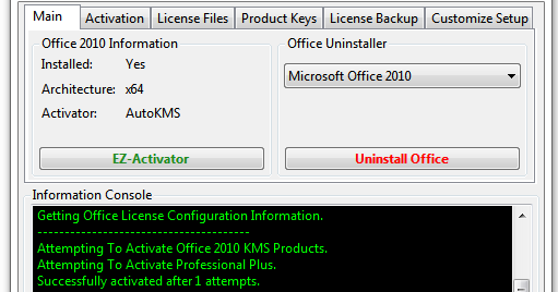 Office 2010 Toolkit and EZ-Activator v2.1.7 64 bit