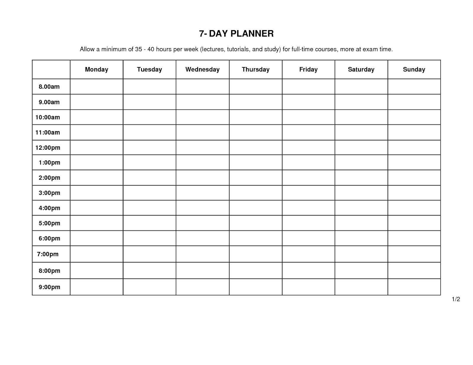 block schedule maker
