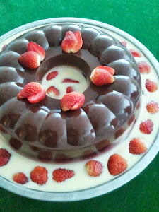 puding coklat