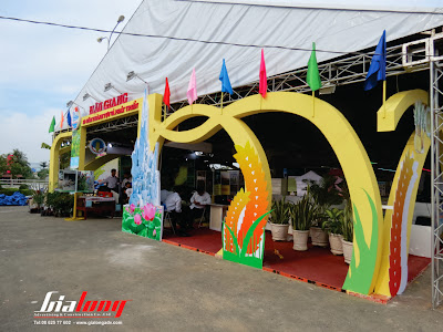 Thi công gian hàng hội chợ triển lãm, booth quảng cáo hội chơ. - 6