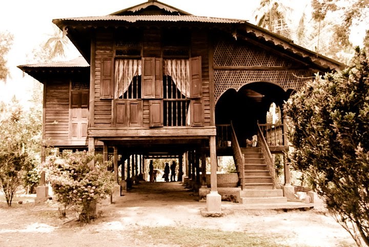 29+ Gambar Rumah Bambu Kampung Pictures