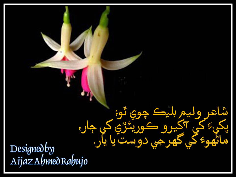 sindhi poetry