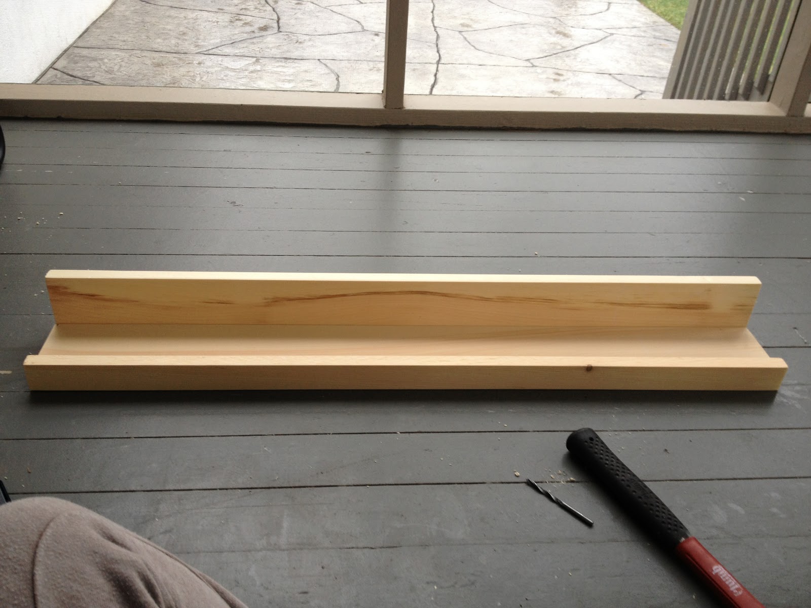 Retro Ranch Reno DIY Wood Shelves.