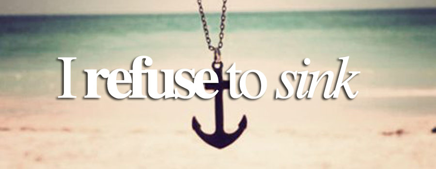 I refuse to sink!