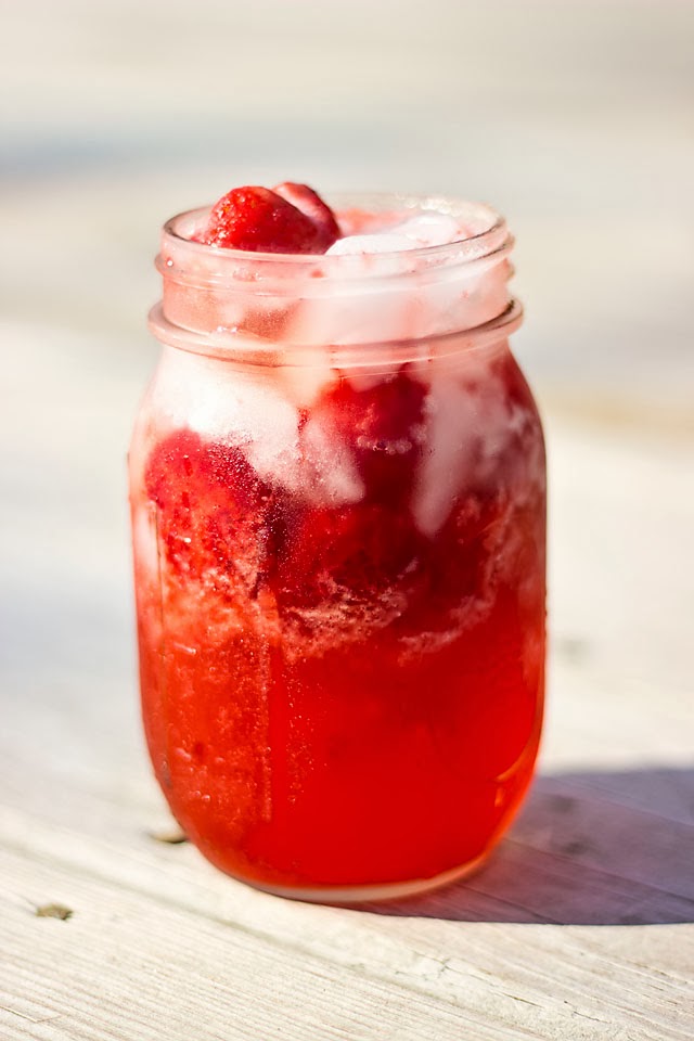 The Dinner Club Iron Chef Chili Peppers Strawberry Habanero Cocktail