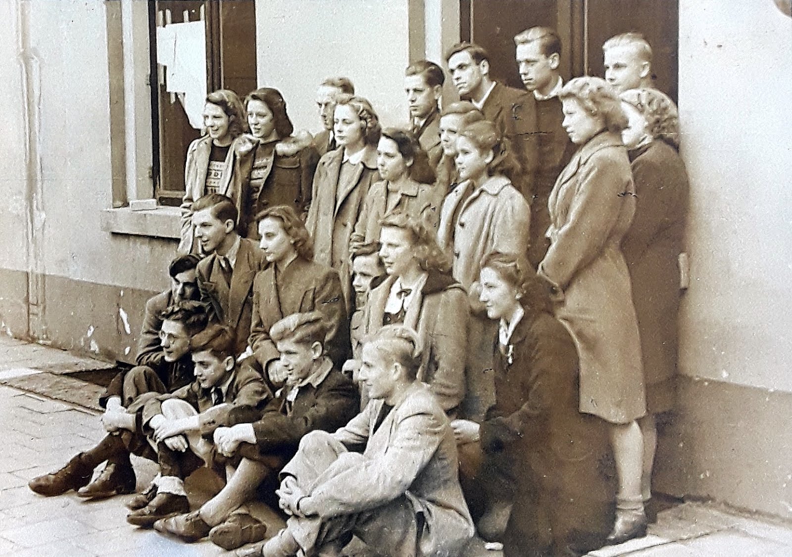 Schoolklas III A uit 1947-1948