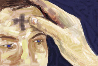 imposition of ashes ash wednesday forehead imposition of ashes ash wednesday forehead