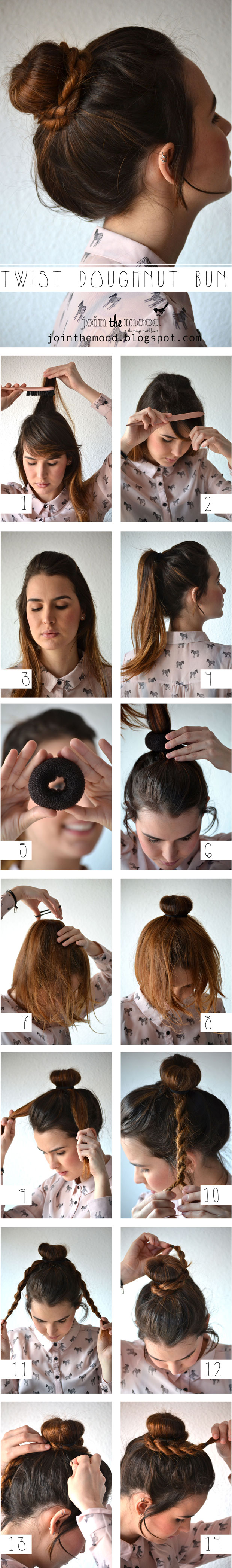 Join the Mood TWIST DOUGHNUT BUN