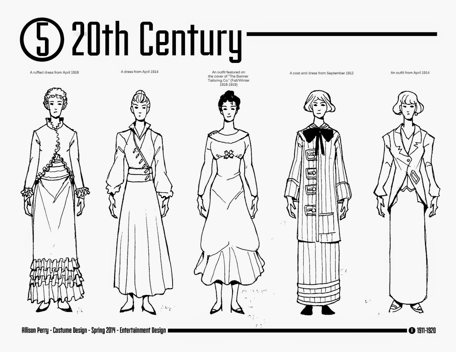 Costume Design Research Book Allison Perry