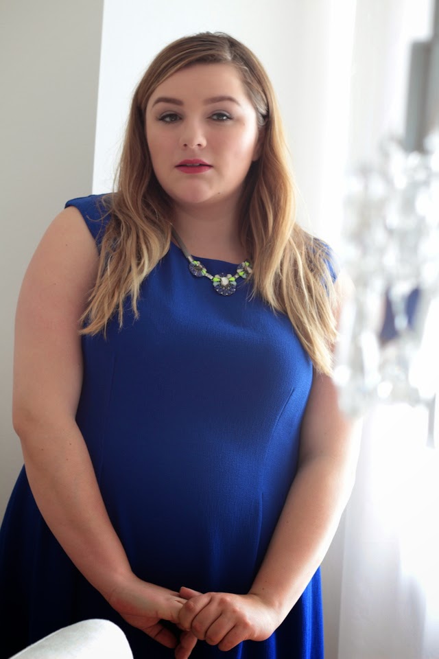 Royal Blue – Plus Size Dress