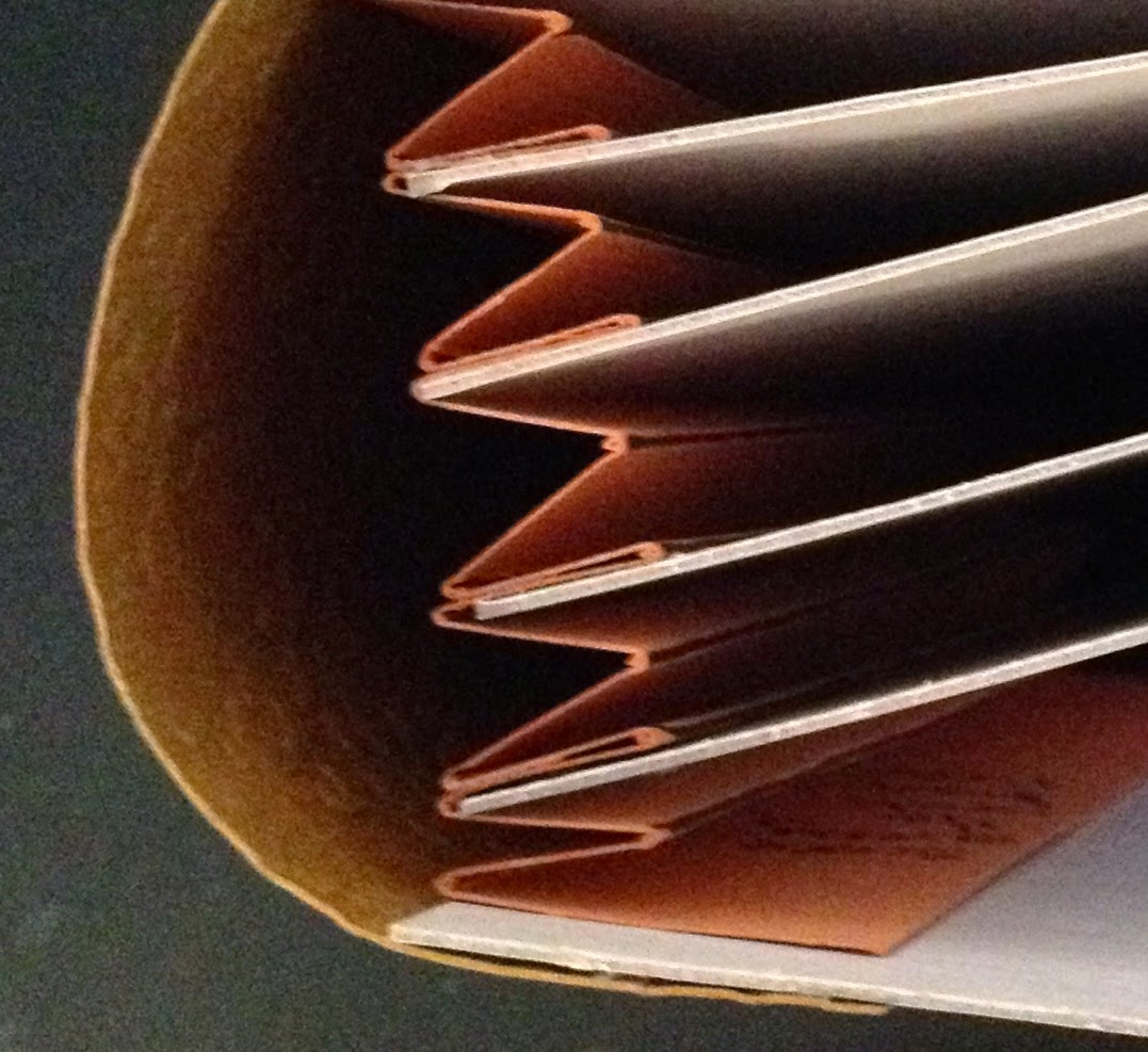 How to make hinges, spines and binding for mini albums and journals