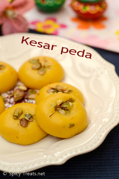 Kesar Doodh Peda