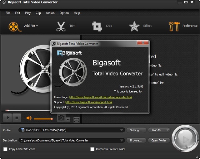 Bigasoft Total Video Converter 5 with serial - YouTube