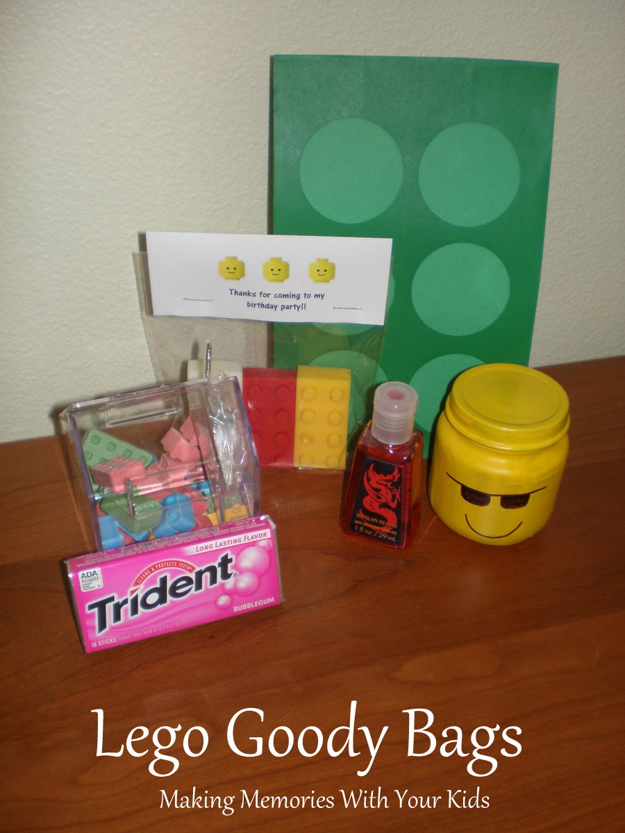 Lego Birthday Party: The Goody Bags - Making Memories With Your Kids