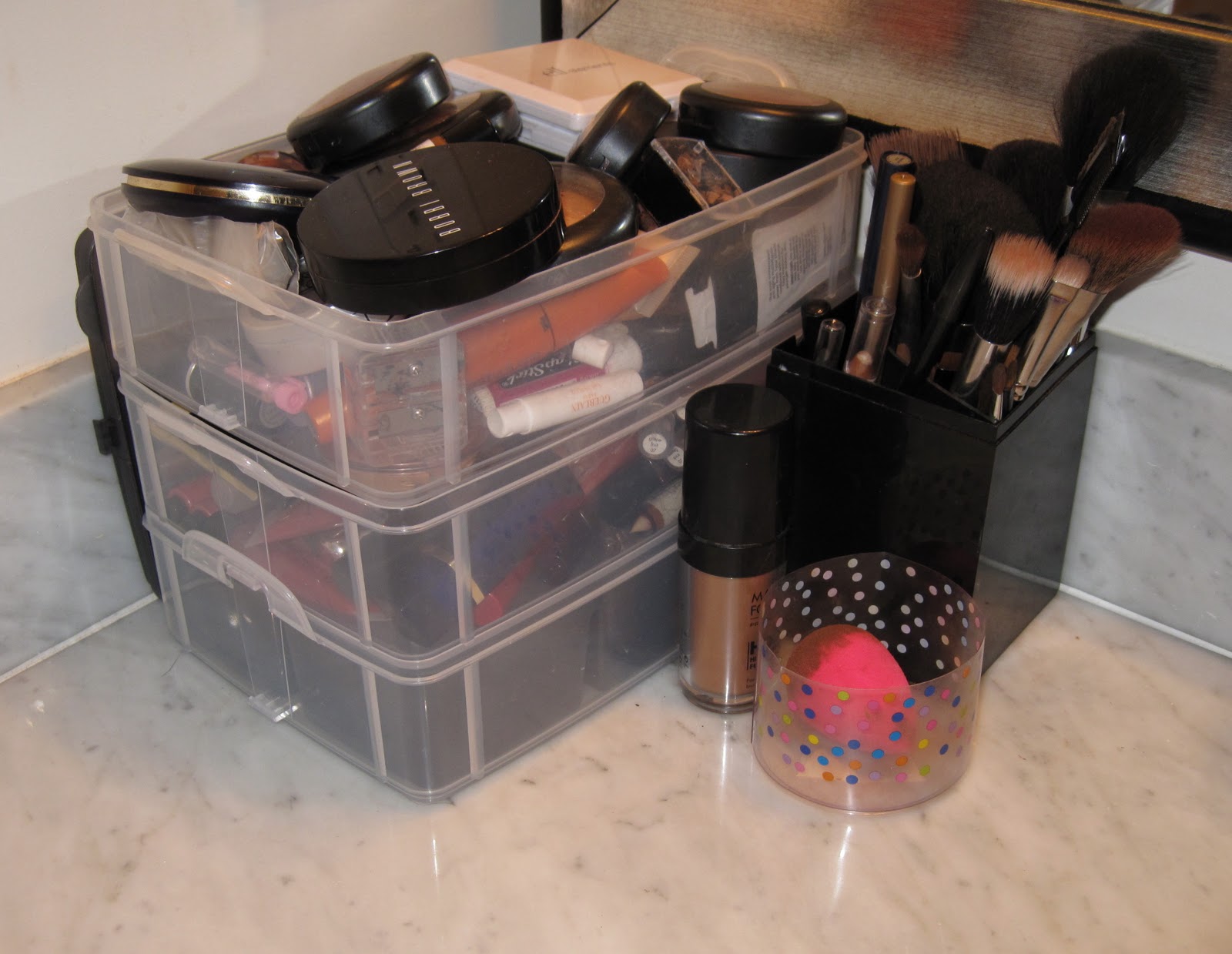 Fabulously Petite Reviewing Now Muji 5 Drawer Acrylic Case