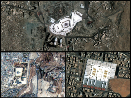 Mekah Madinah Bandar Paling Terang Dari Angkasa Lepas Gambar Mekah Madinah Bandar Paling Terang Dari Angkasa Lepas Gambar