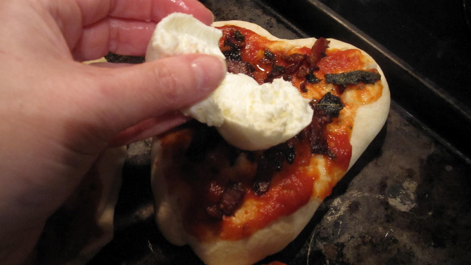 Red Deer Foodie Bacon & Sage Mini Pizzas