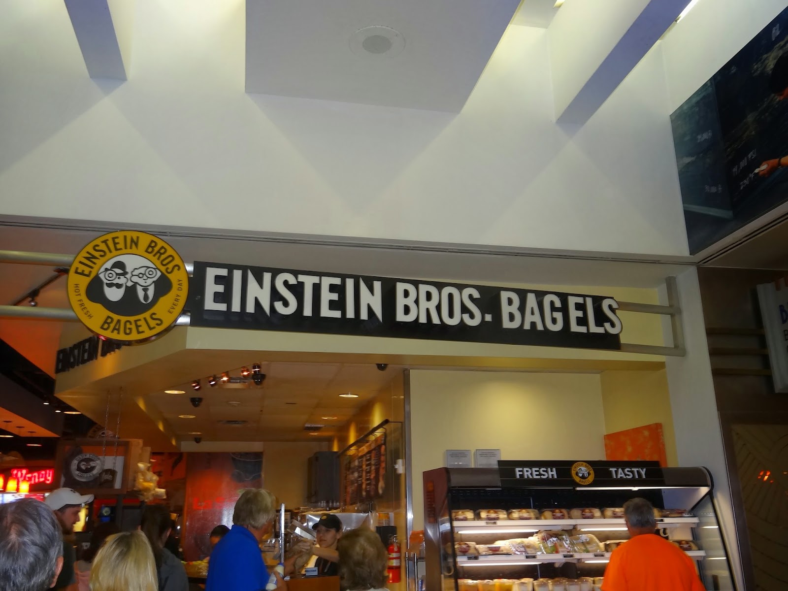 Miquelli's Amerikablog Restaurant Einstein Bros. Bagels Houston, Texas