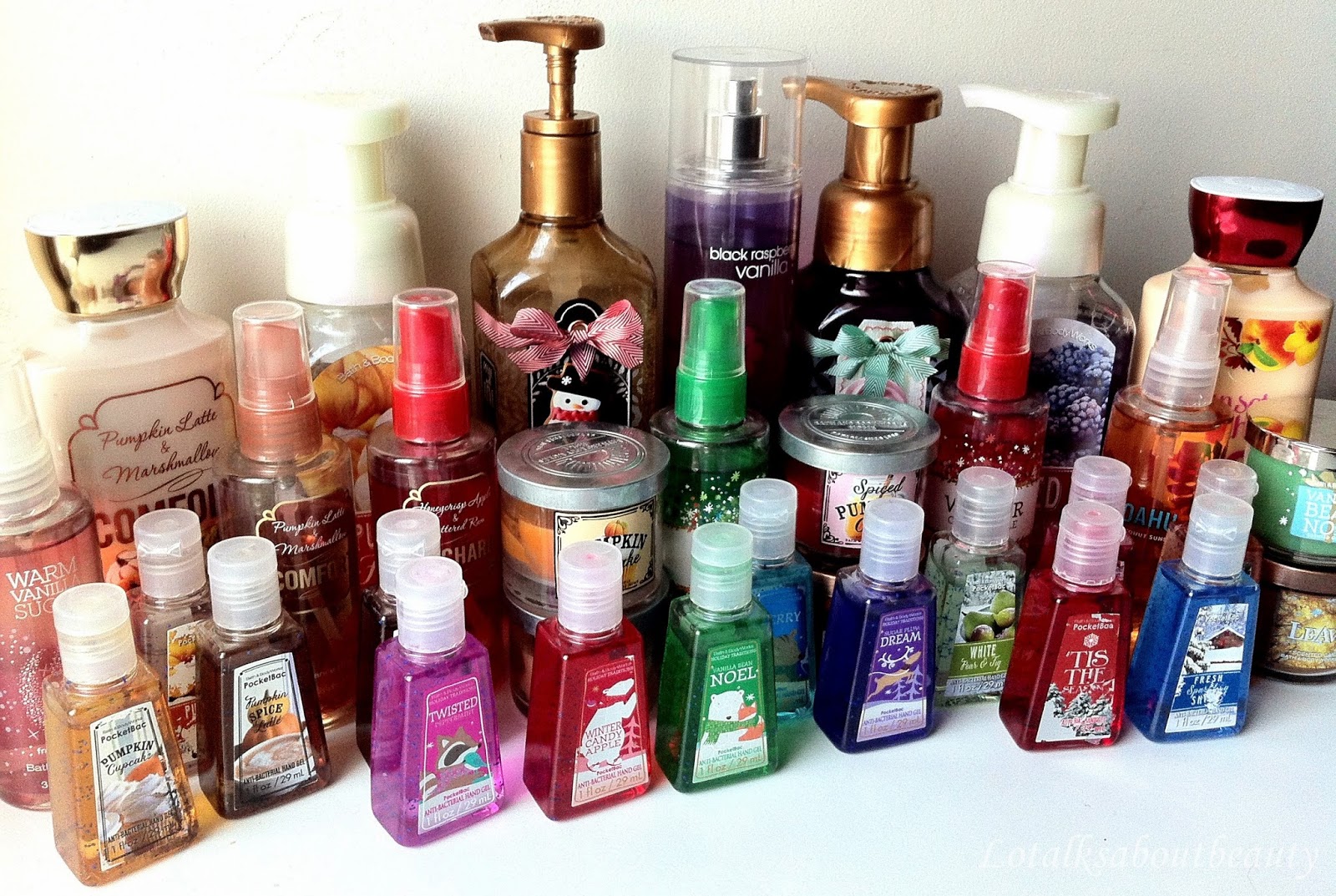 Haul Bath And Body Works US Lo vous parle de beauté