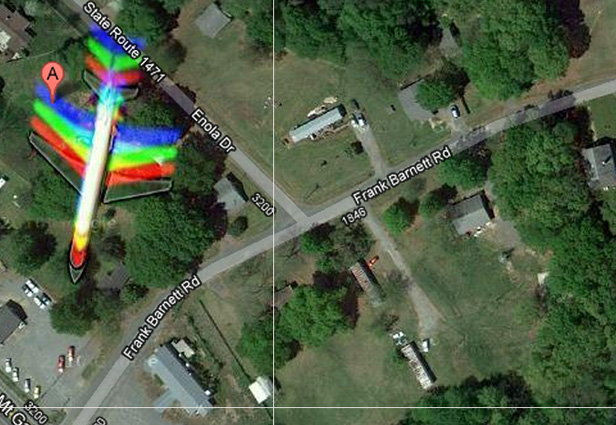9 Penampakan Unik Di Google Maps 13.+Rainbow+Plane