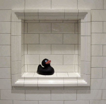 niche shower tile bathroom subway frame tolerate finding skinny