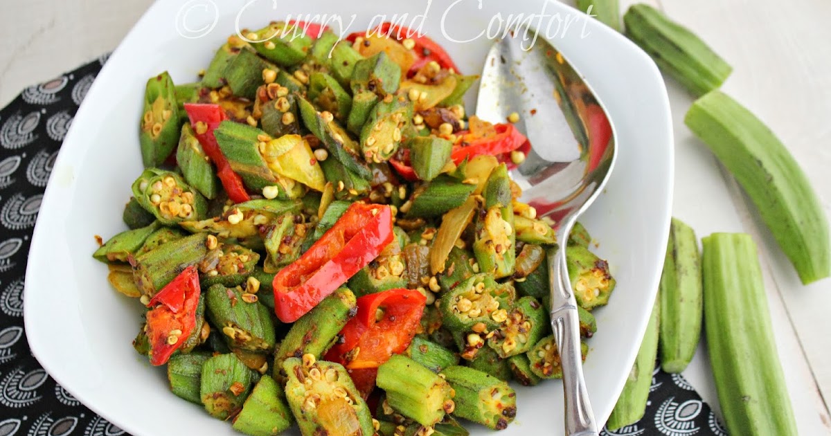 Kitchen Simmer Spicy Curried Okra (Throwback Thursday)