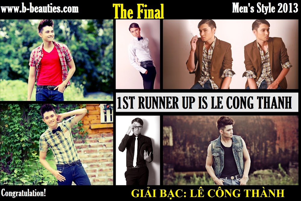 Men's Style 2013 đã vinh danh 3 giải thưởng cao quý nhất: Giải Vàng - Giải Bạc - Giải Đồng