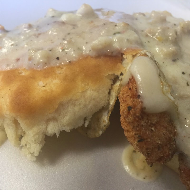 Chicken Fried Biscuit at Dixie Supply Bakery and Cafe