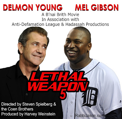 Delmon Young and Mel Gibson