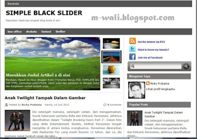 Template Blogger/Blogspot SEO Friendly Gratis