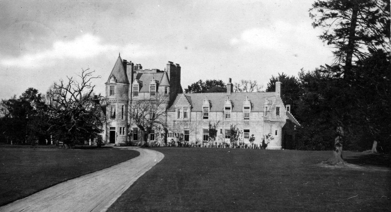 Tour Scotland Photographs Old Photograph Breda House Scotland