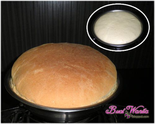 Buat Wanita Percubaan Buat Roti Loaf Guna Tepung Gandum
