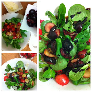 Cherries salad Insalata di Ciliegie