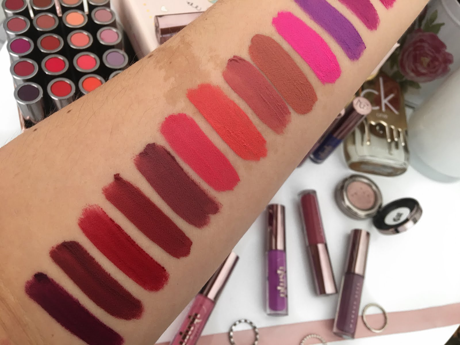 Quickie Makeup Geek Plush Matte Lipstick Review and Swatch ♡ Sophia