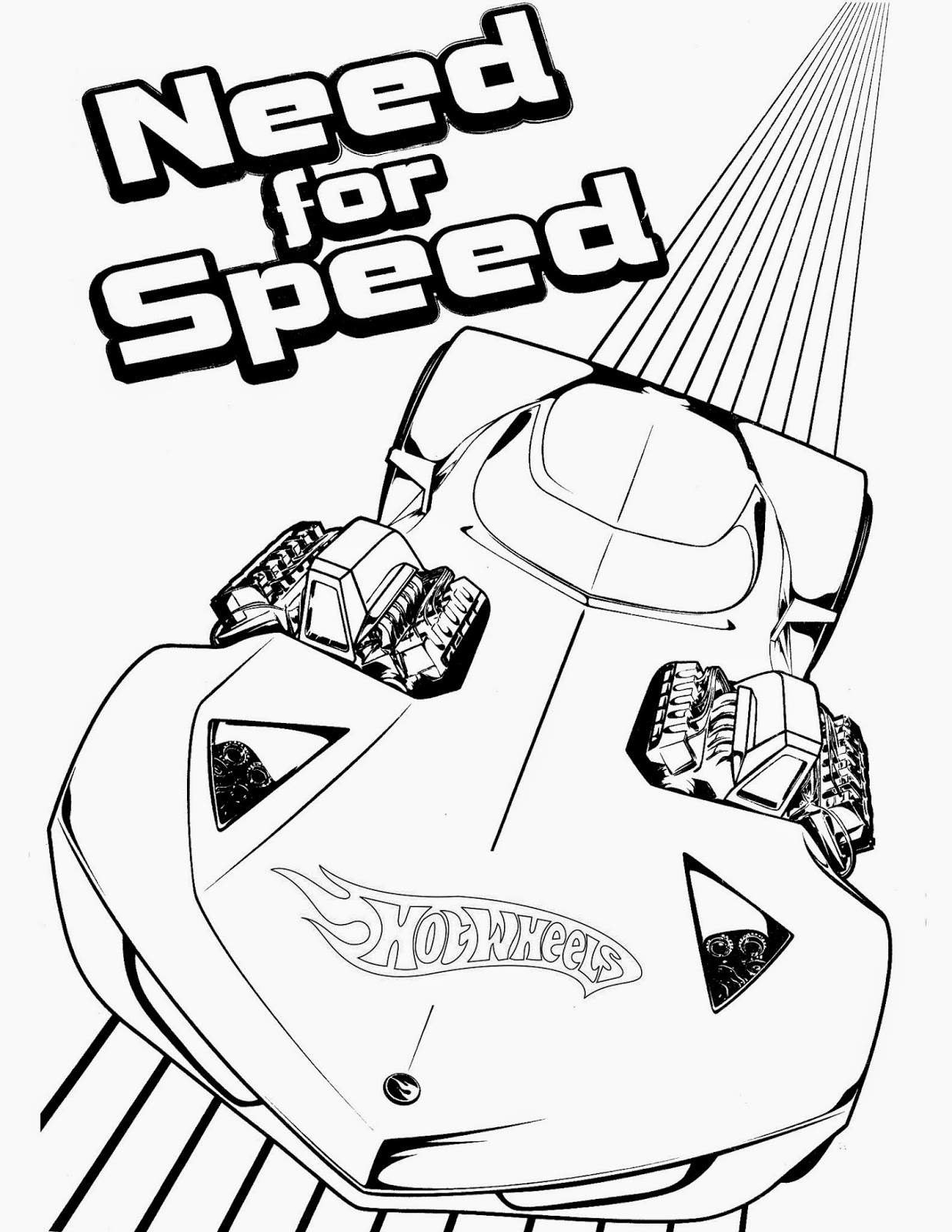 Hot Wheels Coloring Pages 78