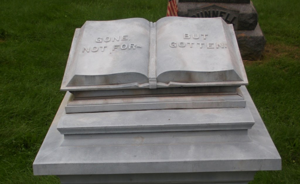 Engraved Another Look at the Zinc Tomb"stone"