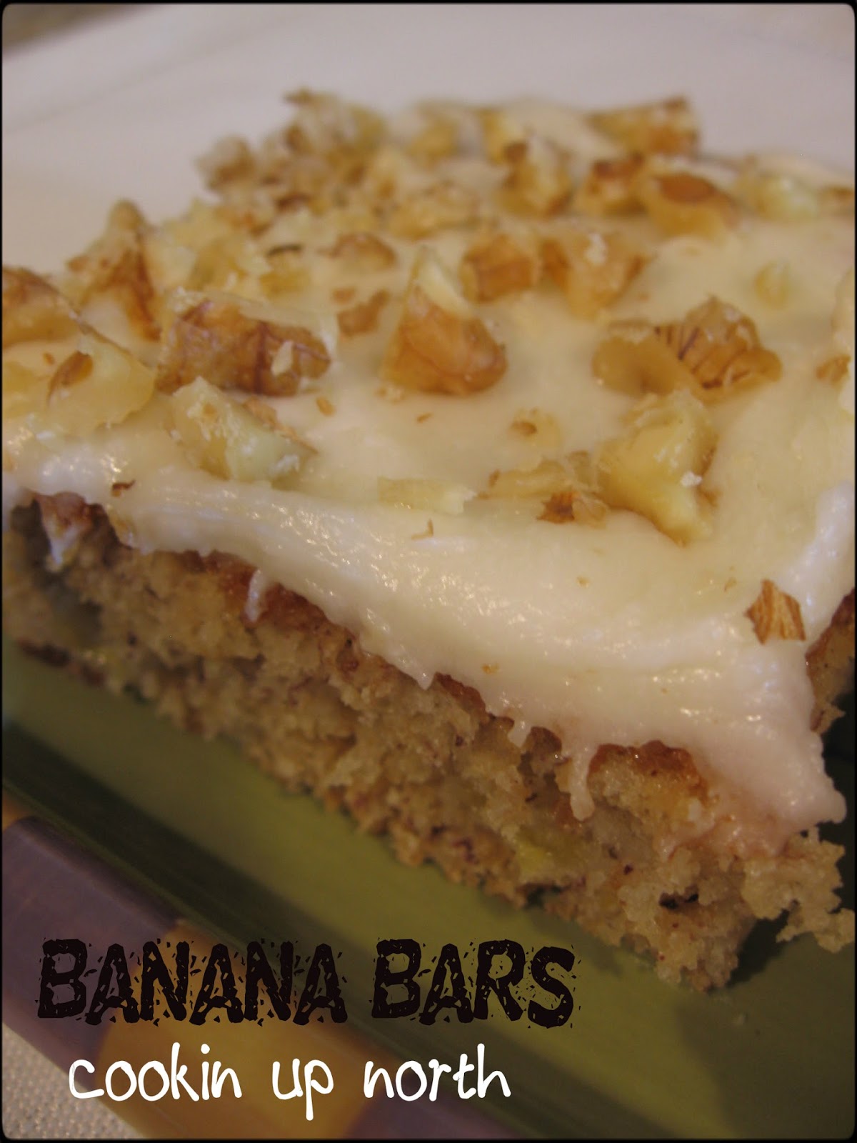 cookin' up north Banana Bars