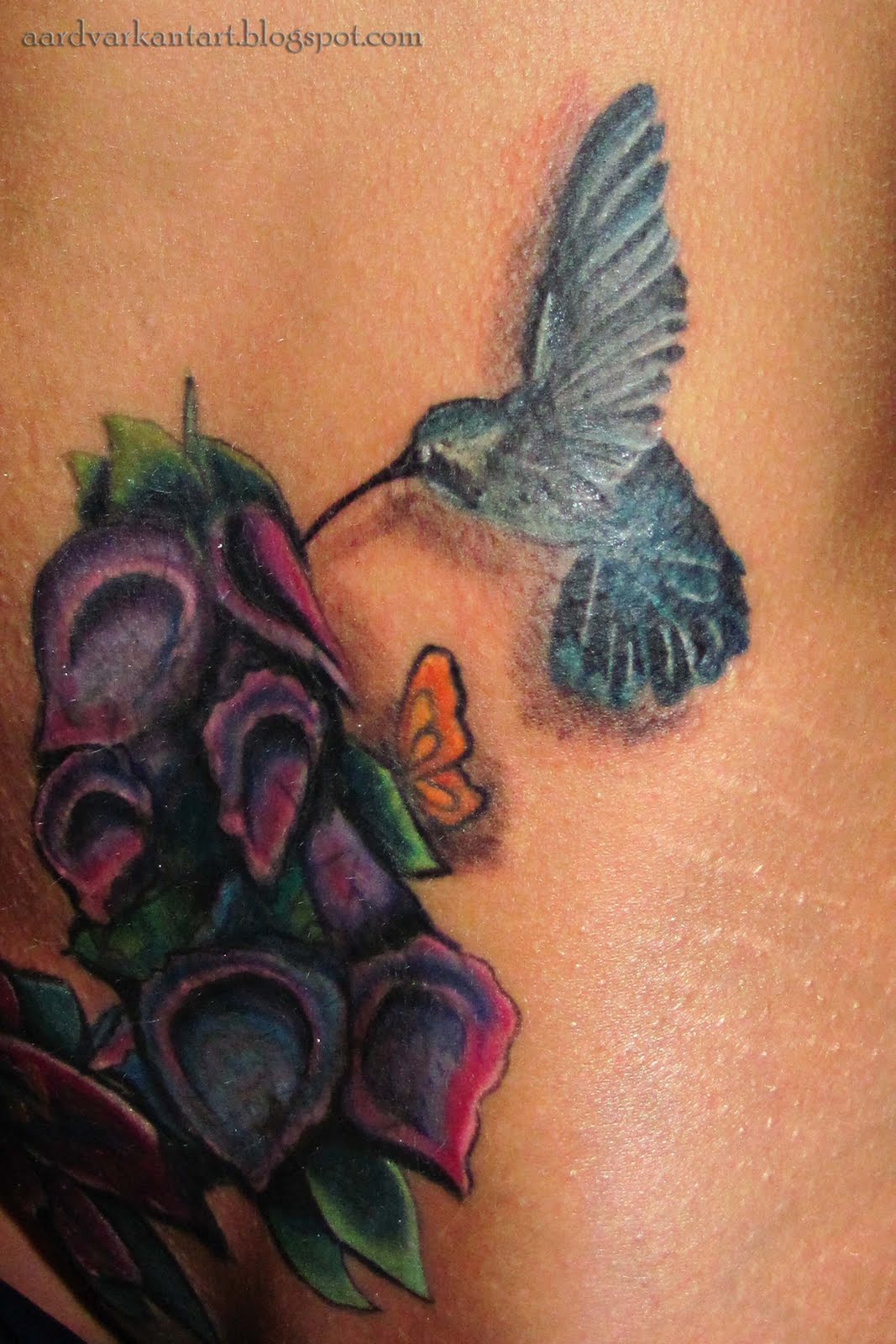 Tattoos Of Humming Bird: Tribal Humming Bird Tattoos