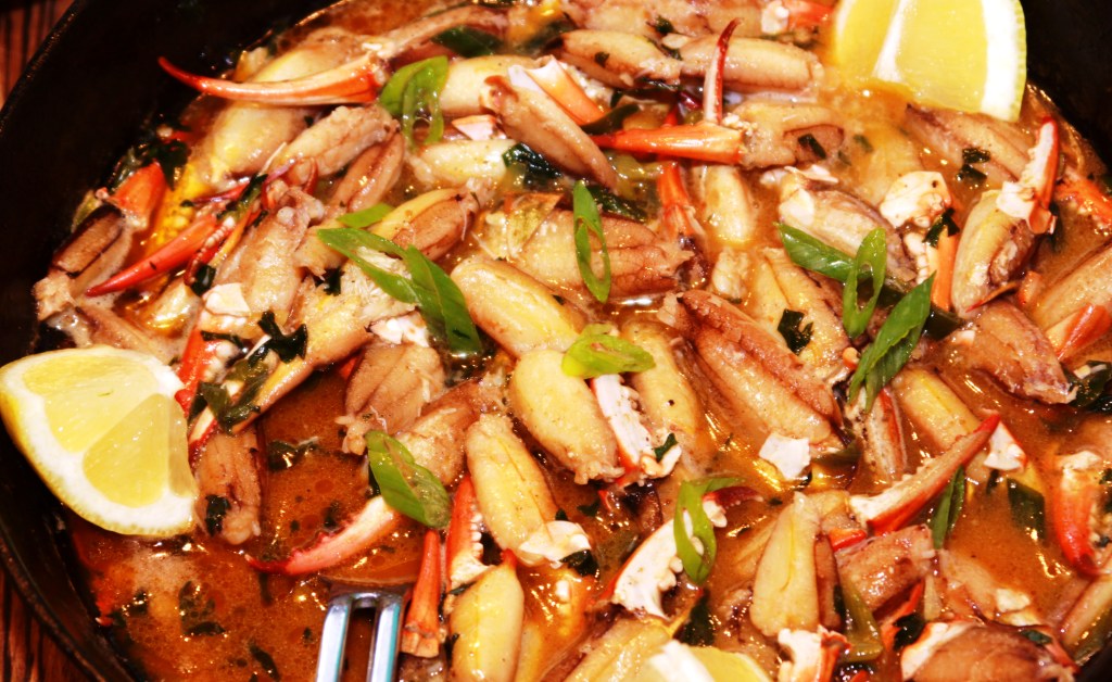 Menu Musings of a Modern American Mom Louisiana Crab Claws Bordelaise