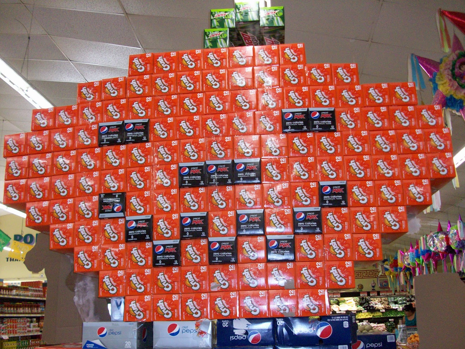 Whatever I Think Of!: Still Another Grocery Store Decoration