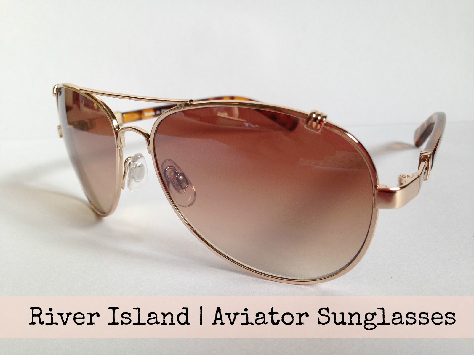 Heart Ocean Secrets River Island Aviator Sunglasses