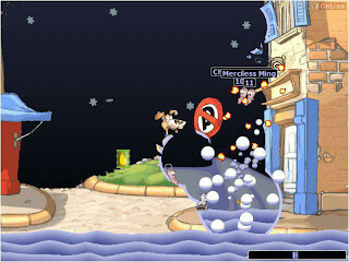 worms world party screen shot